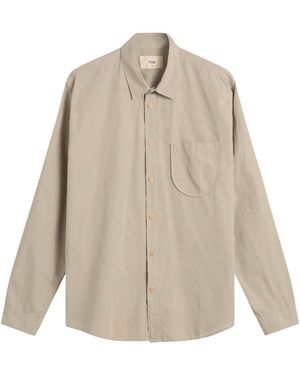 Folk Curve Shirt - Natural