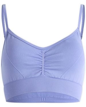 Tala Sculpt Seamless Ruched Bra - Blue