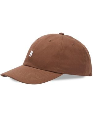 Norse Projects Twill Sports Cap - Brown