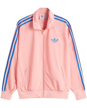 adidas Adicolor Classic Firebird Loose Track Top - Pink