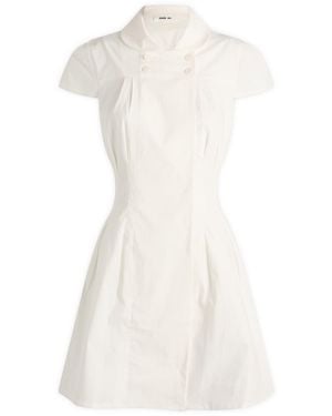 Peachy Den Missy Dress - White