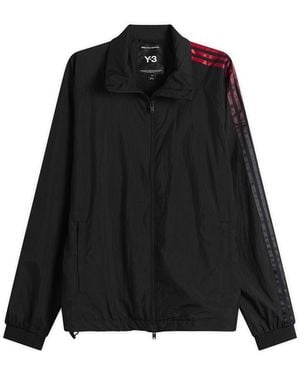 Y-3 Gradient Stripes Nylon Track Top - Black