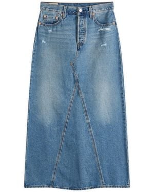 Levi's Levis Iconic Long Skirt - Blue