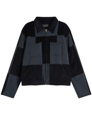 Les Tien Patchwork Utility Jacket - Black