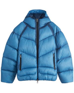 Cole Buxton Translucent Taped Down Jacket - Blue