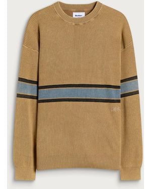 Butter Goods Break Knit Jumper - Natural