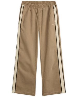 Obey Astrid Side Stripe Pants - Natural