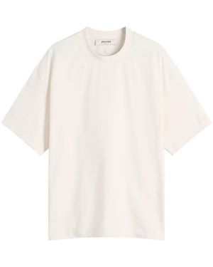 About Blank Mock Neck T-Shirt - White