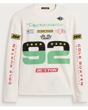 Cole Buxton End. X Trials Mesh Long Sleeve - White