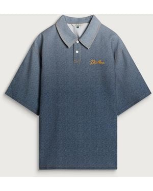 Malbon Ironfade Polo - Blue
