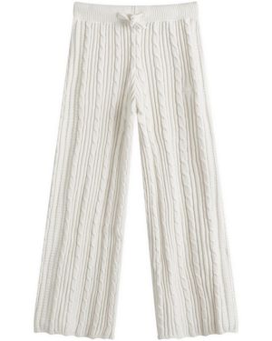 adidas Recycled Knitted Jogger Trousers - Grey