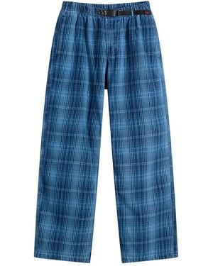 Gramicci O.G Denim Plaid Pant - Blue