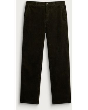 Les Deux Corduroy Tapered Pants - Black