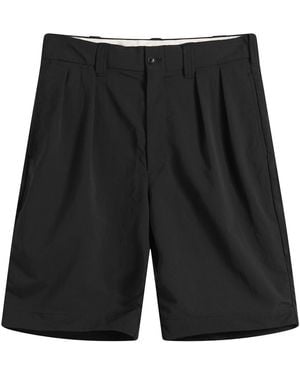 Nanamica Alphadry Double Pleat Shorts - Black