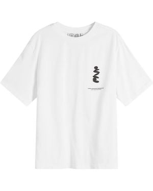 Purple Mountain Observatory Boulder T-Shirt - White