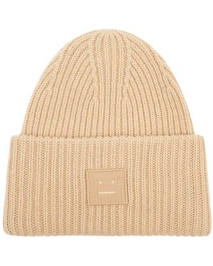 Acne Studios Pansy N Face Beanie - Natural