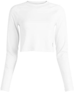 On Shoes Studio L 'Sg Sleeve Crop Top - White