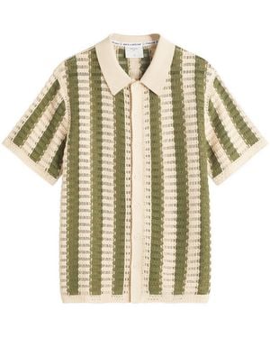 Percival Barletta Knitted Shirt - Green