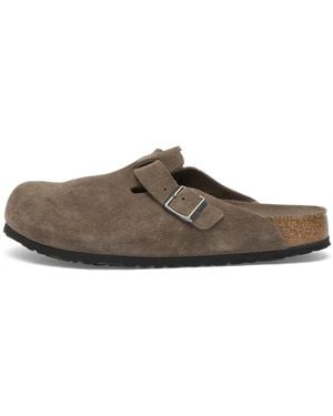 Birkenstock Boston Sfb Clog - Brown