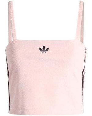 adidas Terry Towel Tank Top - Pink