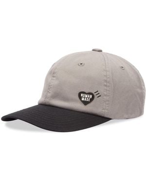 Human Made 2-Tone Heart 6 Panel Cap - Grey