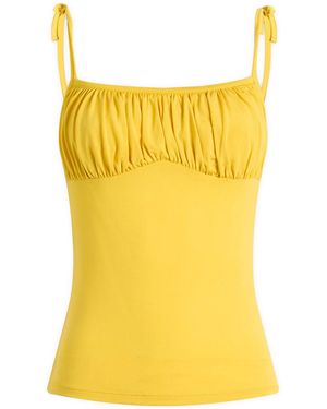 Peachy Den Kylie Cami Top - Yellow