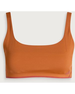 adidas X Entire Studios Optime Ls Bra - Brown