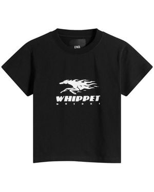 END. Whippet Baby T-Shirt - Black