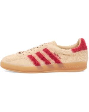adidas gazelle silver green womens adidas Gazelle Indoor Shoes - Women's - Wonder Mauve / Red / Gum