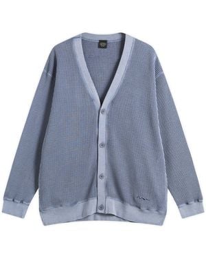 Manastash Heavy Snug Thermal Cardigan - Blue