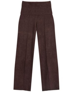 House Of Sunny The Lounge Trousers - Brown