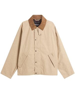 Barbour Ripstop Spey Showerproof Jacket in Natural for Men | Lyst