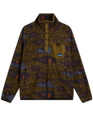 Kavu Teannaway Pullover Fleece - Green