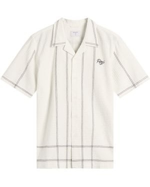 Percival Sicily Cuban Shirt - White