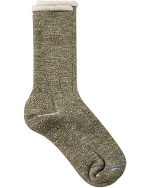 RoToTo Double Face Socks - Green