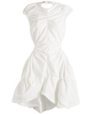 Toga Toga Typewriter Mini Dress - White