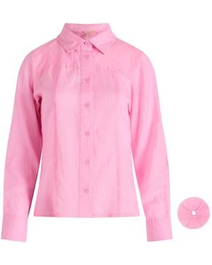 Fruity Booty Long Sleeve Shirt - Pink