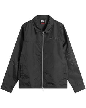 Pleasures Helmets Nylon Work Jacket - Black
