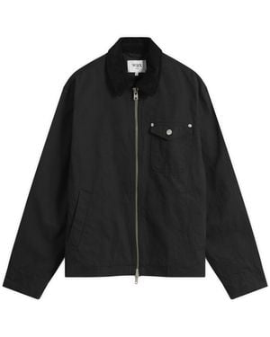 Wax London Mason Canvas Jacket - Black
