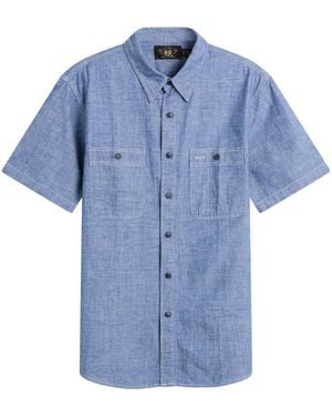 RRL Craftsman Chambray Shirt - Blue