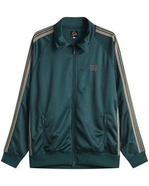 Needles Poly Jacquard Track Jacket - Green