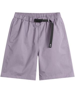 KARMA8A Belted Casual Shorts - Purple