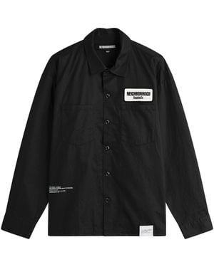 Neighborhood Classic Long Sleeve Work Shirt 2 - Black