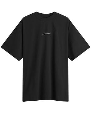 and wander Dry Mesh T-Shirt - Black