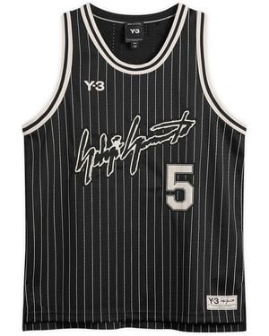 Y-3 Elite 5 Edwards Basketball Jersey - Black
