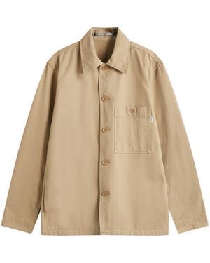 Norse Projects Standard Twill Overshirt - Natural
