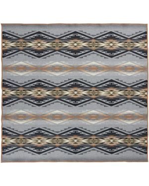 Pendleton Jacquard Unnapped Throw - Metallic