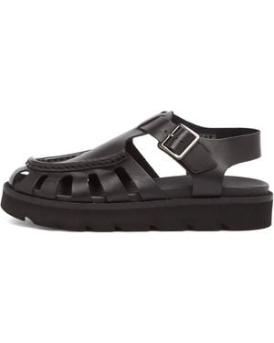 Clarks Meare Buckle Sandal - Black