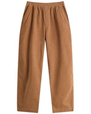Folk Drawcord Assembly Pant - Brown