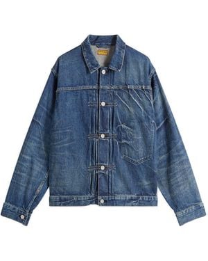Human Made Future Denim Work Jacket - Blue